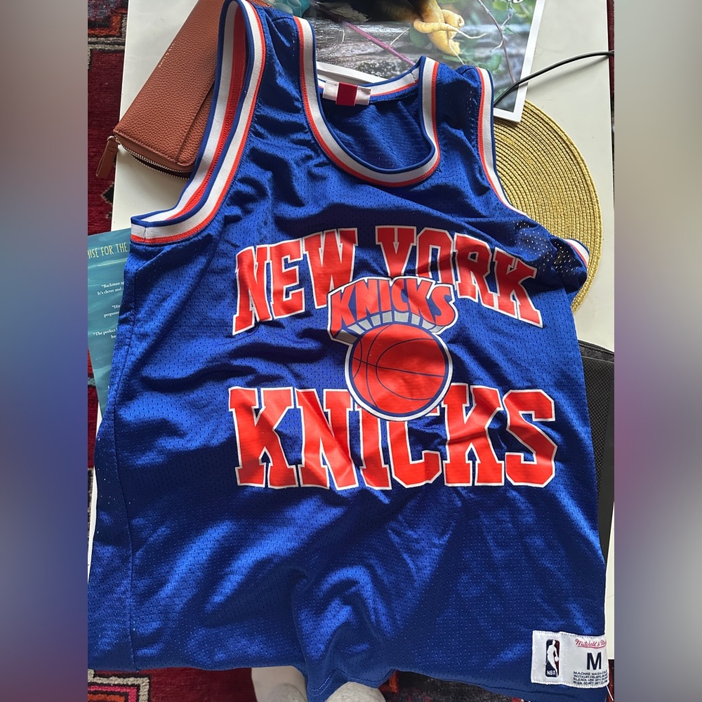 Mitchell & Ness Blue and Orange Jersey